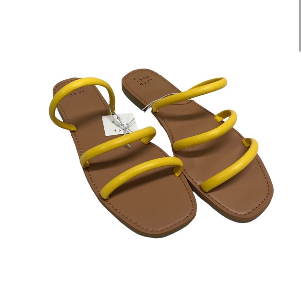 Yellow sandals